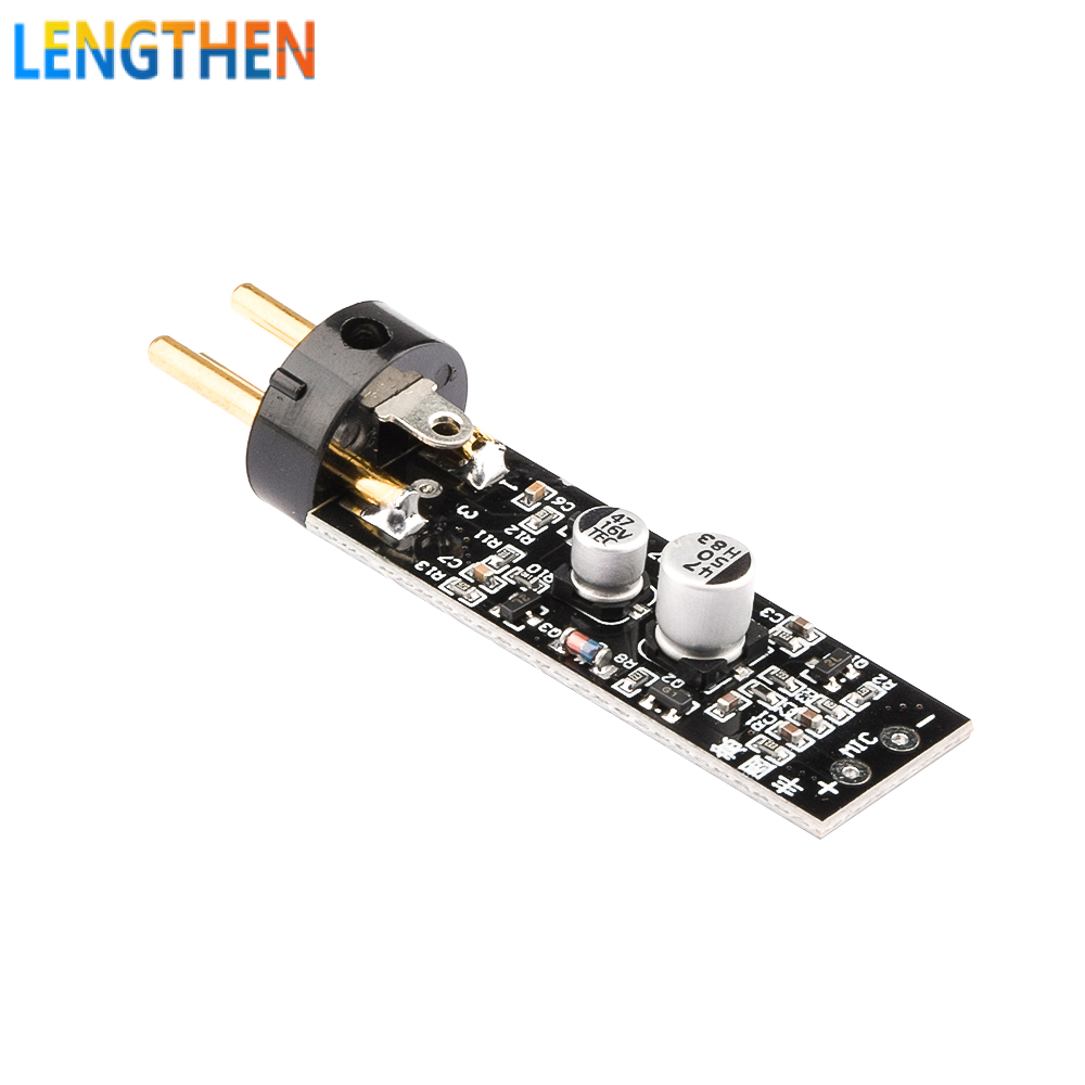 FocusAi  48V Phantom Power Electret Condenser Microphone Head Microphone Smplifier Board