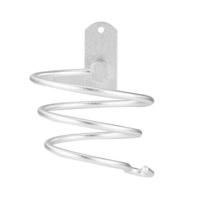 Wall mounted Hair Dryer Holder Hairdressing Blower Bracket Hanging bathroom Shelf Storage Rack Holder Hanger Accessories Shelves