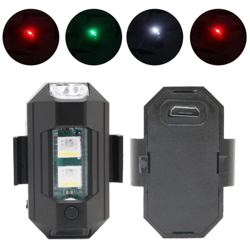 1/2/3 Stk.🚕Hàng sẵn có🚕Có Thể Sạc Lại đèn nhấp nháy Xe Máy Sửa Đổi đèn nháy LED LED Vị Trí đèn xe ô tô Không Dây Cho Cánh RC cố định Máy Bay Máy bay trực thăng bộ phận tự làm USB Cáp sạc Mô Hình Điều Khiển Từ Xa Xe đèn cảnh báo Phụ Kiện