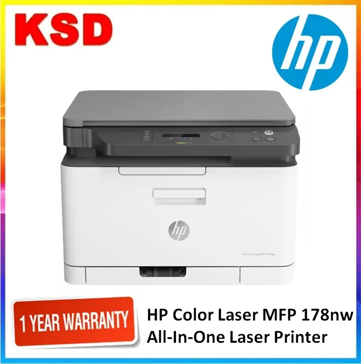 printer hp color laser mfp 178nw