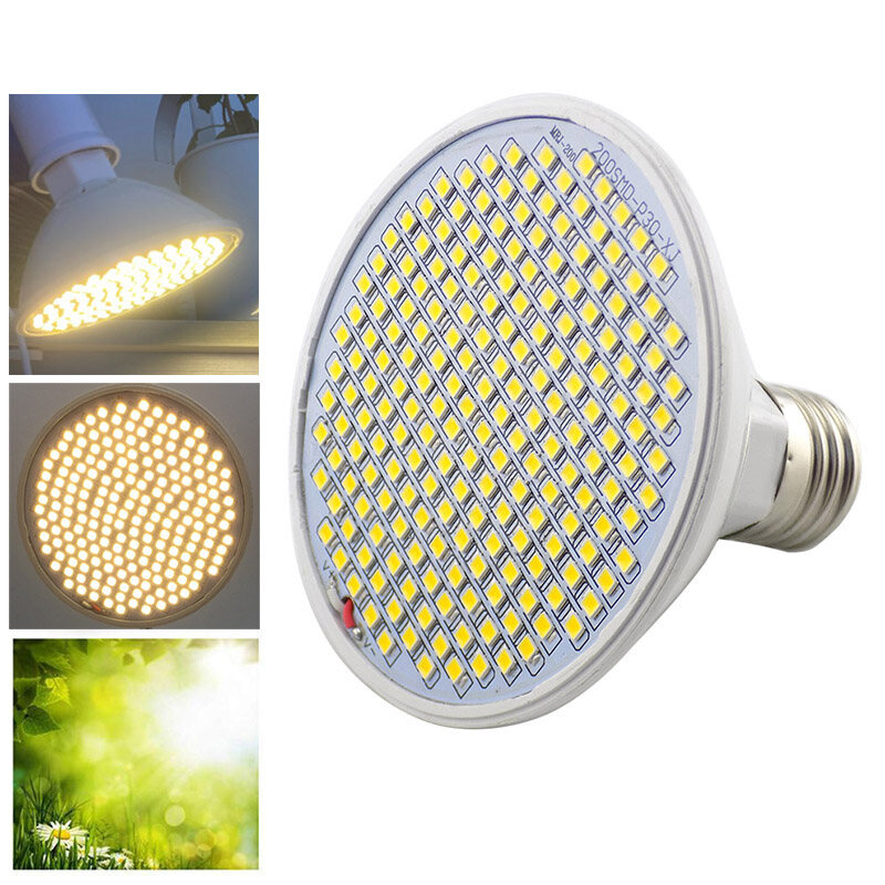 2020 NEW Full Spectrum 200 LED plant Grow light yellow Fitolamp indoor vegs  cultivo growbox tent home room green house K
