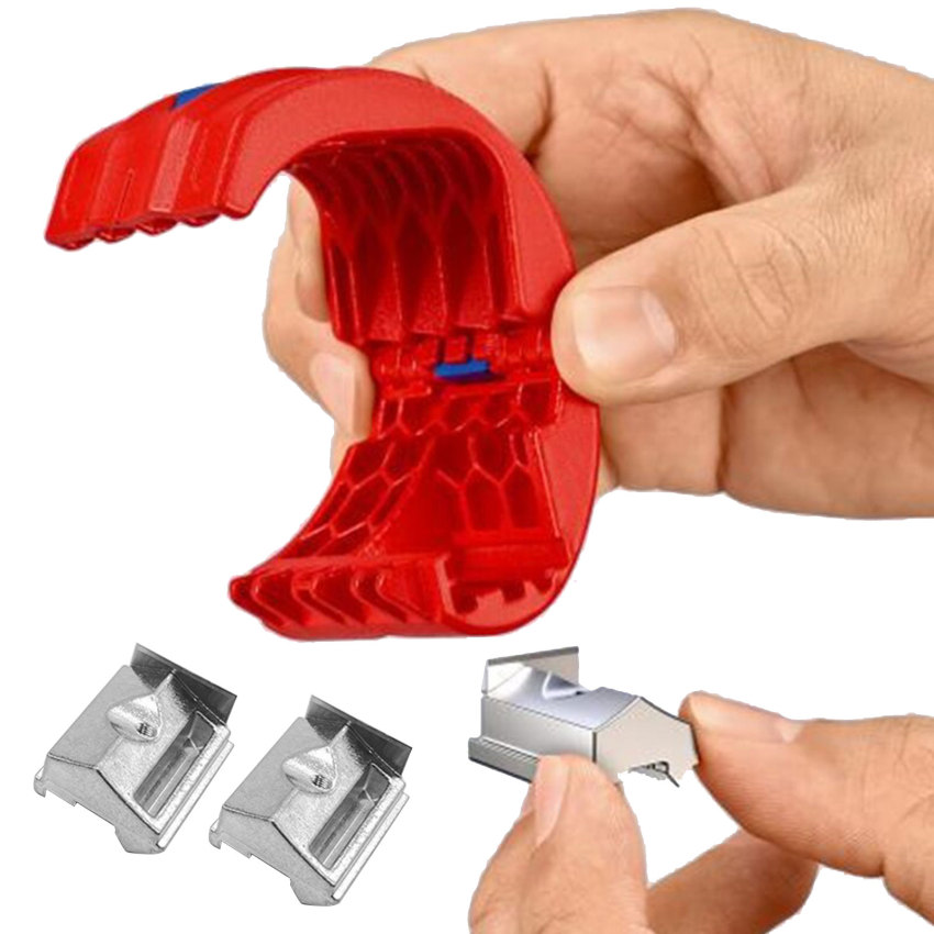 Water pipe cutter, plastic blade for plastic pipe 20-50mm, wire cutter, with 3pcs blades ,household cutter for pvc/pu/pp/pe pipe, cable cutter tool