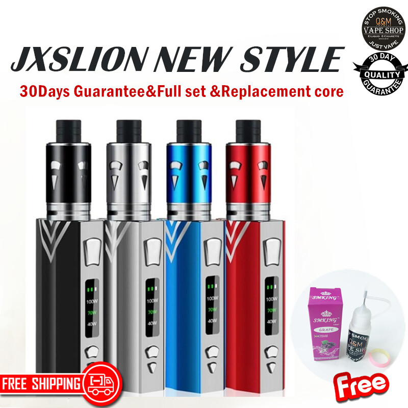 Jxslion New Style 100w Big Power 2000mah Battery Vape Kit 4 Colors Lazada