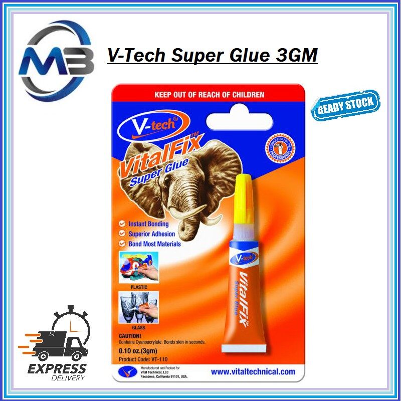 V Tech Vt 110 Vitalfix Super Glue 3gm Lazada