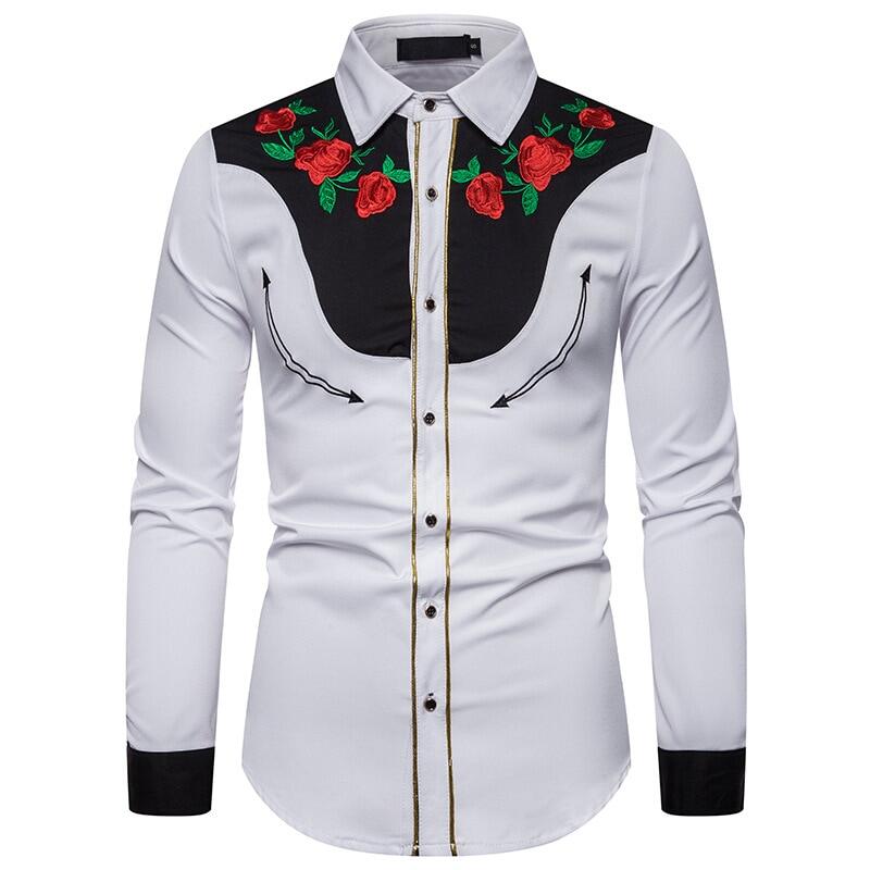 mens designer western shirts