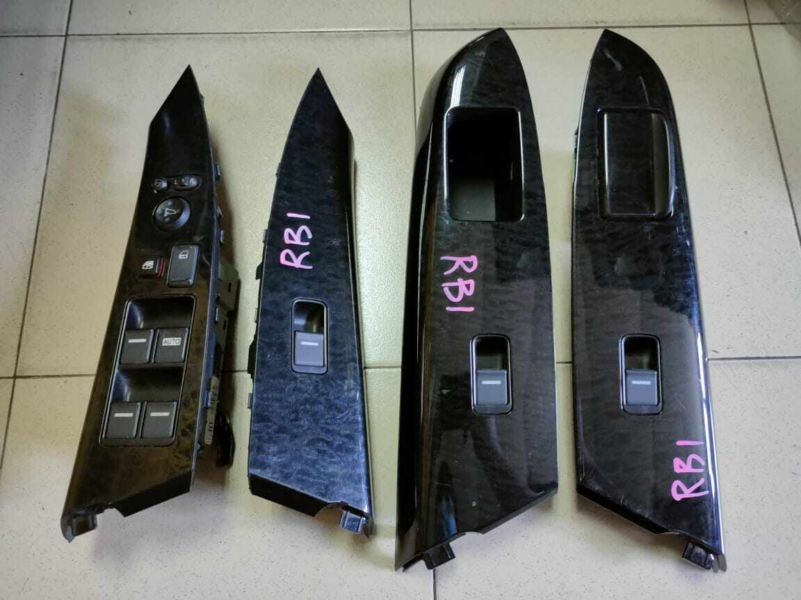 HONDA ODYSSEY RB1 RB2 BLACK MARBLE MAIN SWITCH / POWER WINDOW SWITCH