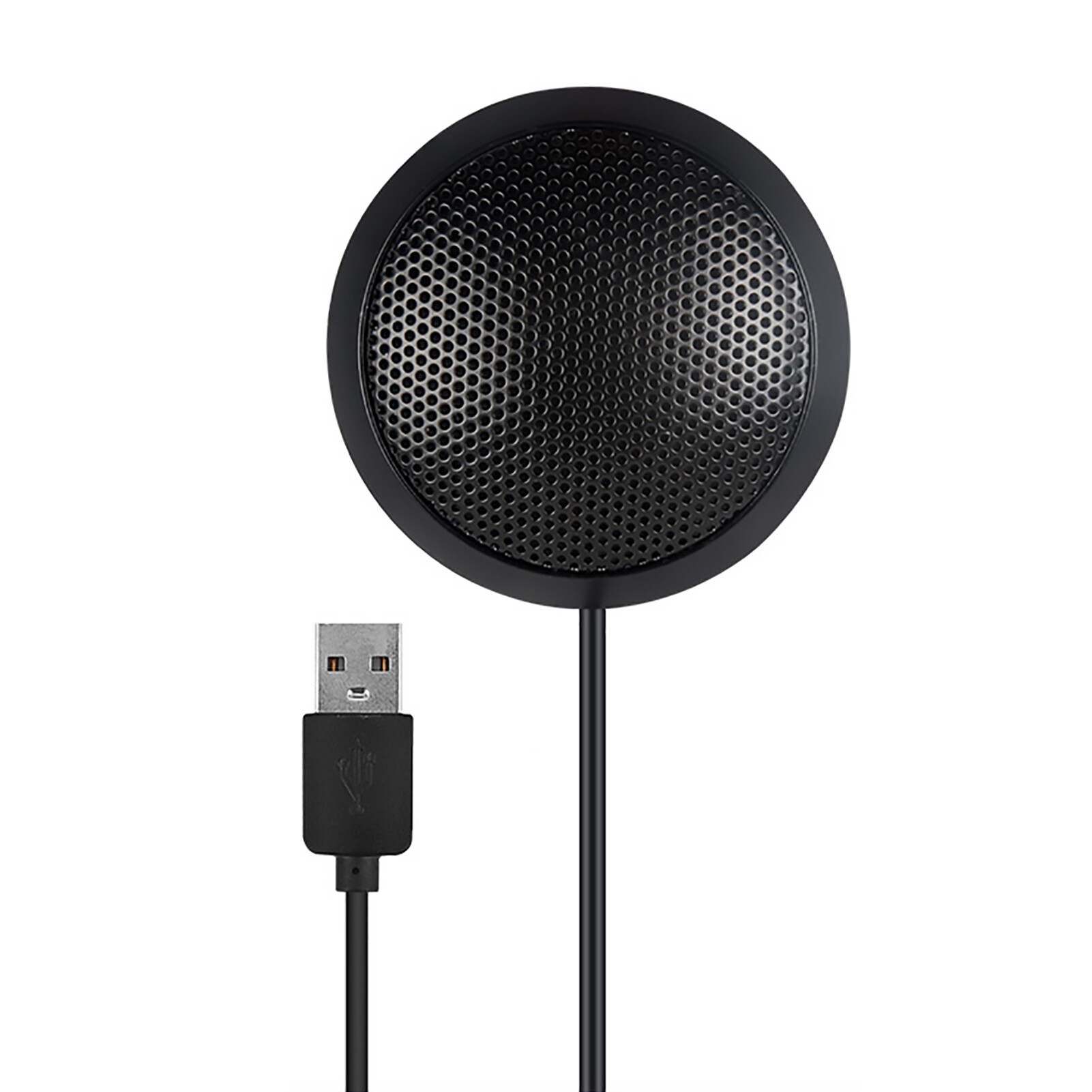 Micro Hội Nghị USB Micro Ngưng Tụ Định Hướng 360 ° Cho Máy Vi Tính Máy Tính Xách Tay Micro Mini Cầm Tay Để Bàn Kim Loại Có Dây Cắm Và Phát Tương Thích Với Windows MacOS Để Quay Video Hội Nghị Trò Chuyện Ghi Âm Chơi Game Trực Tuyến Skype
