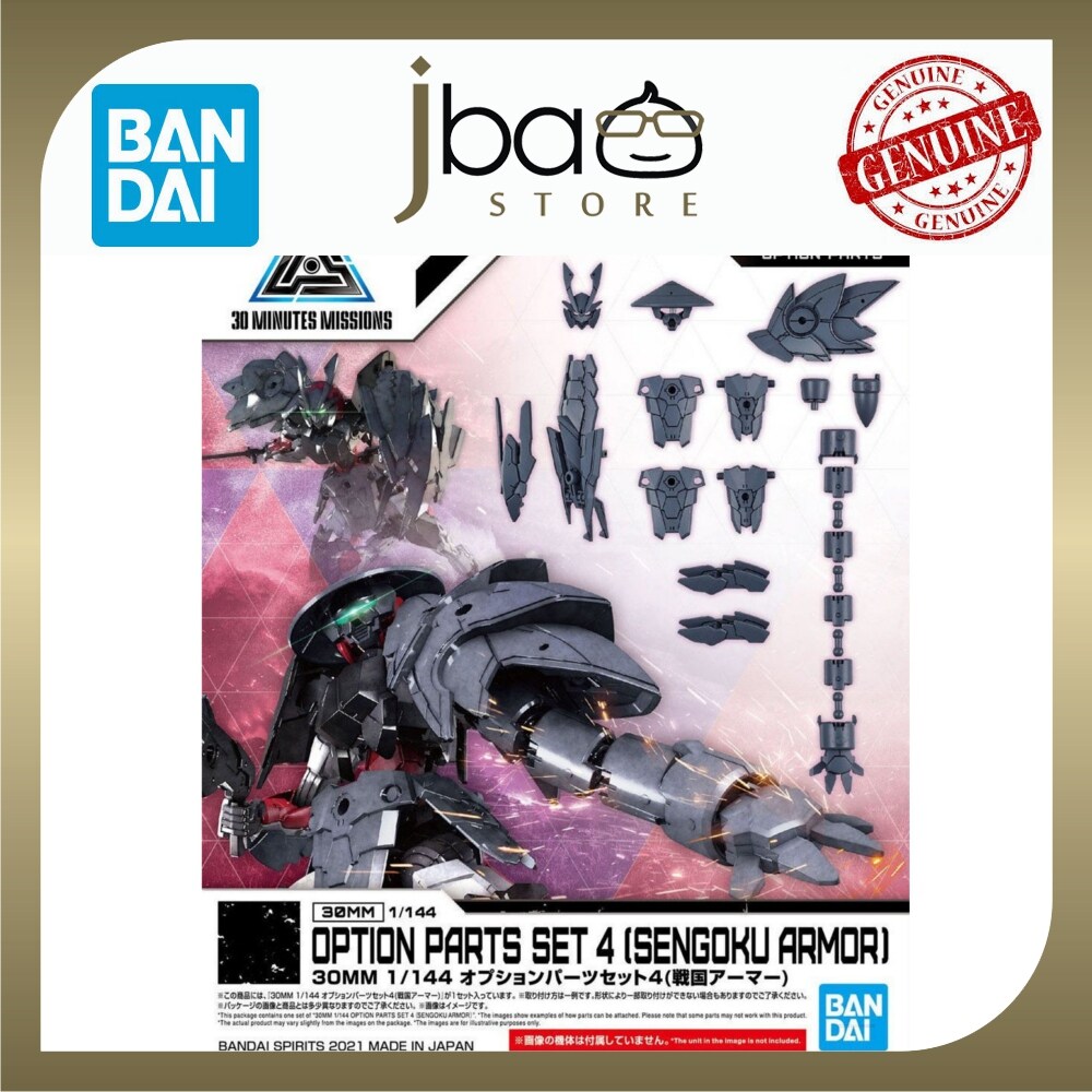 Models & Kits Toys & Hobbies 1/144 Scale Colorcoded Plastic Mo Sengoku Armor Set 30MM Optional