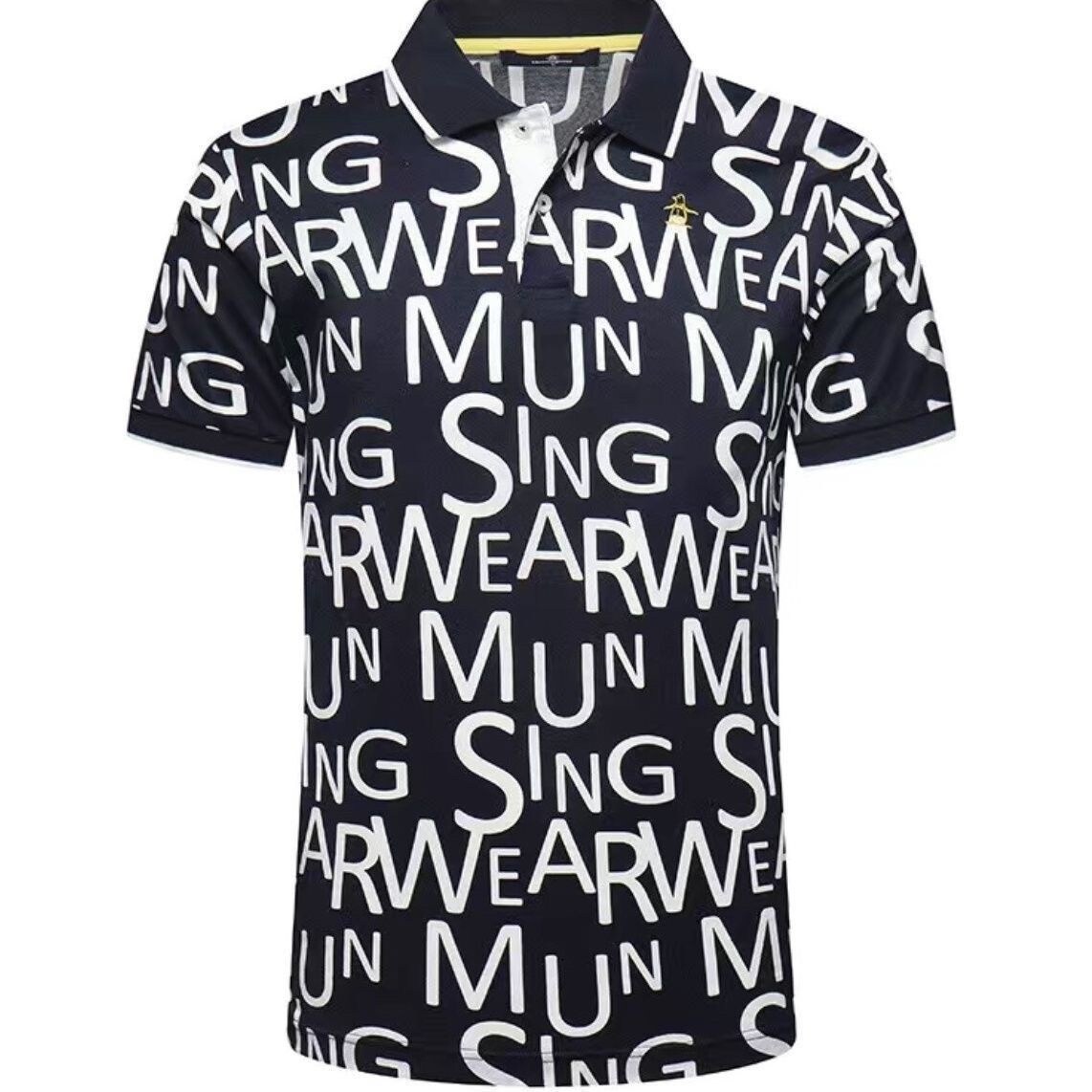 MUNSINGWEAR¯ Wanxingwei men's short-sleeved POLO shirt summer new lapel golf T-shirt Japanauthentic DESCENNTE¯Taylormade¯