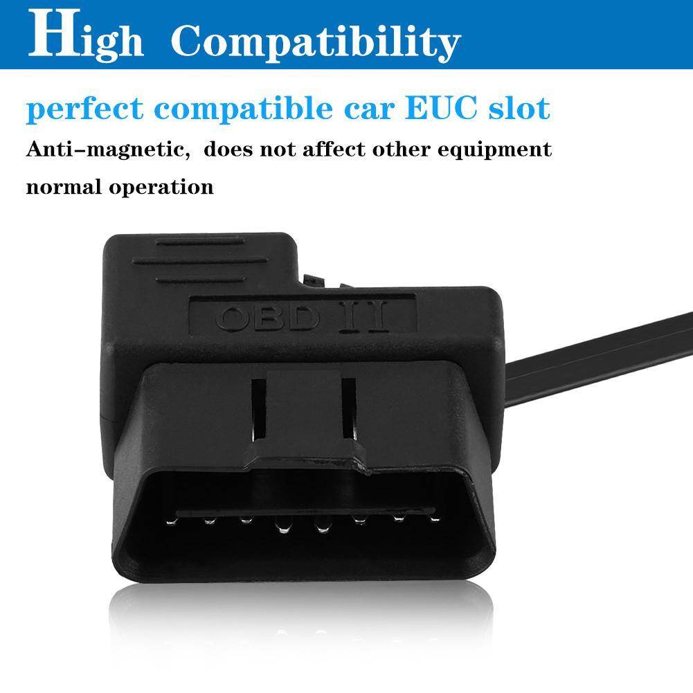 180cm Car OBD-II OBD2 EOBD 16pin Diagnostic Extension Adapter to Mini USB Cable