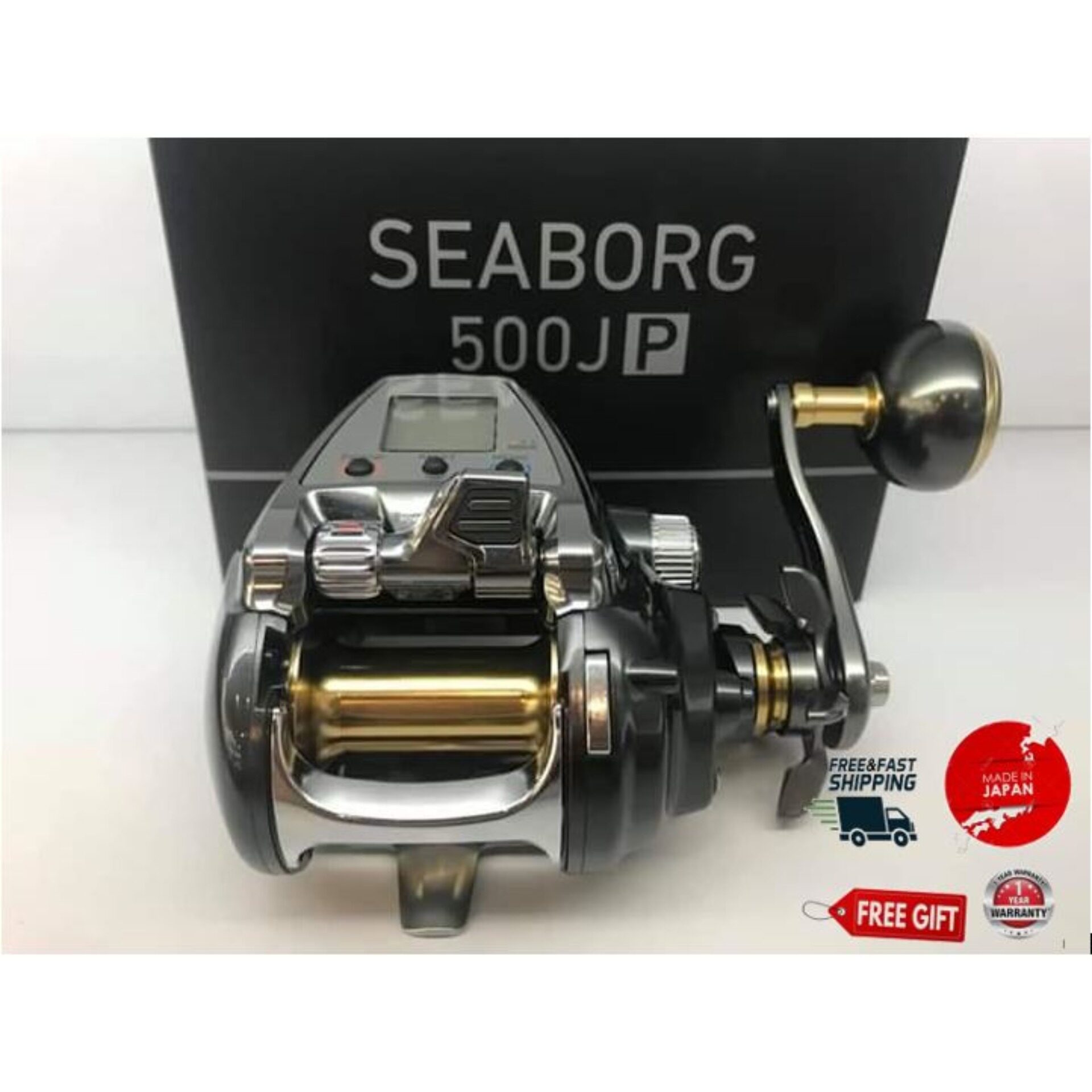 Daiwa 19 Seaborg 500JS 500JP Electric Reel Made in Japan