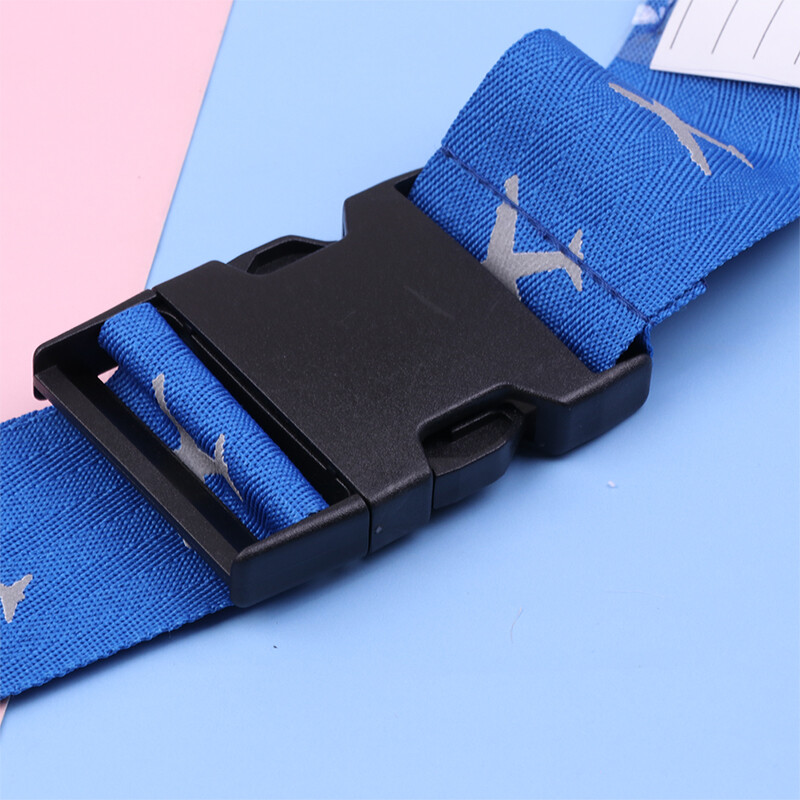SHENGHAN Travel Luggage Strap Adjustable Password Lock Packing Belt Baggage Secure Lock
