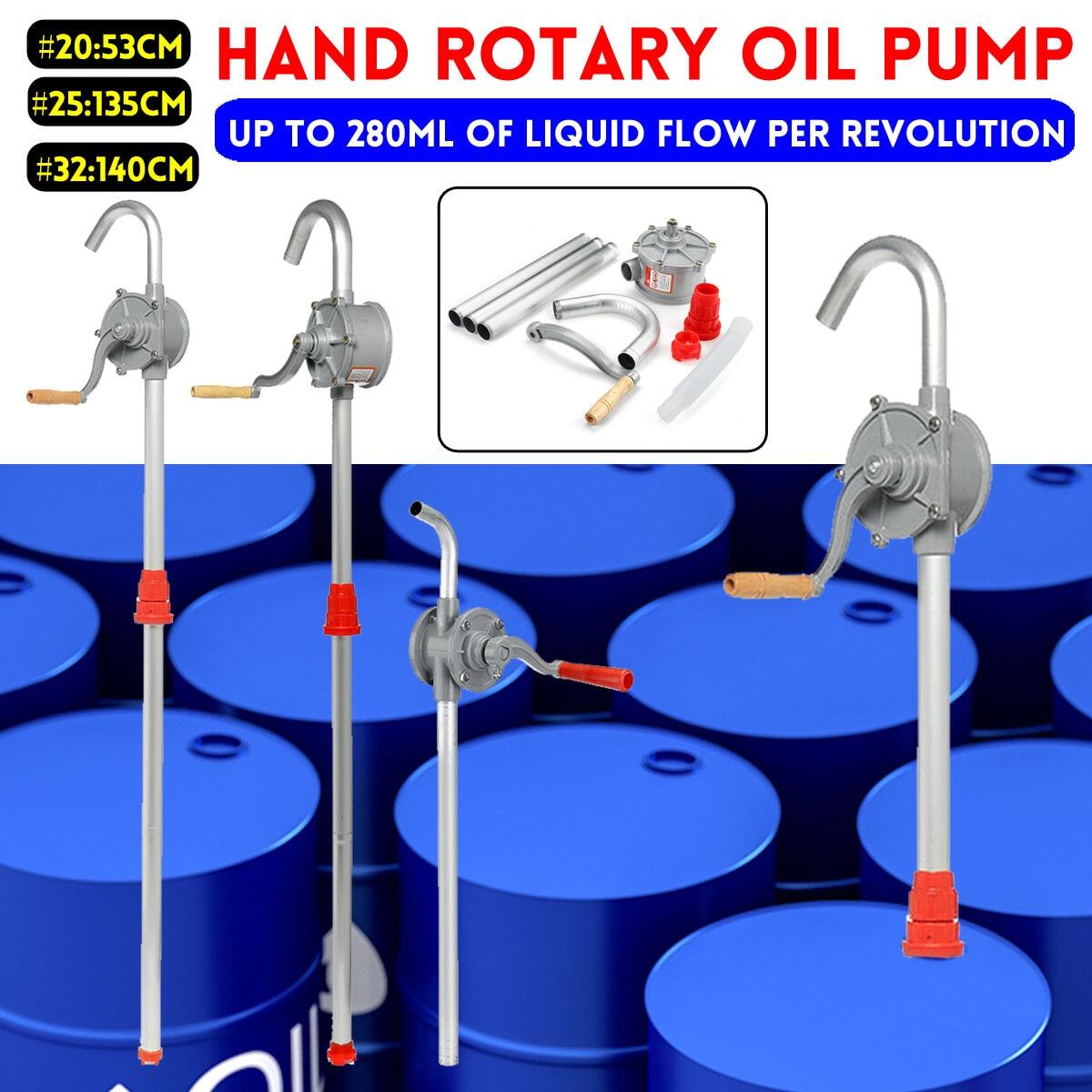 Manual Hand Pump Heavy Drum Rotary New Oil Fuel Barrel Heavy Duty Pump
