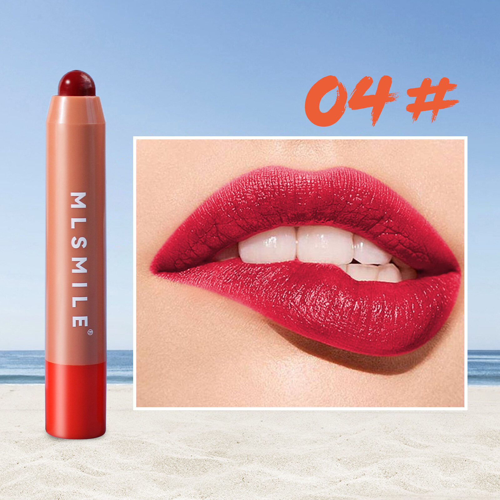 Waterproof Matte Lipstick Pen Makeup 6 Colors Nourishing Velvet Lipliner Lasting Not Fading Nude Pink Red Lip Tint