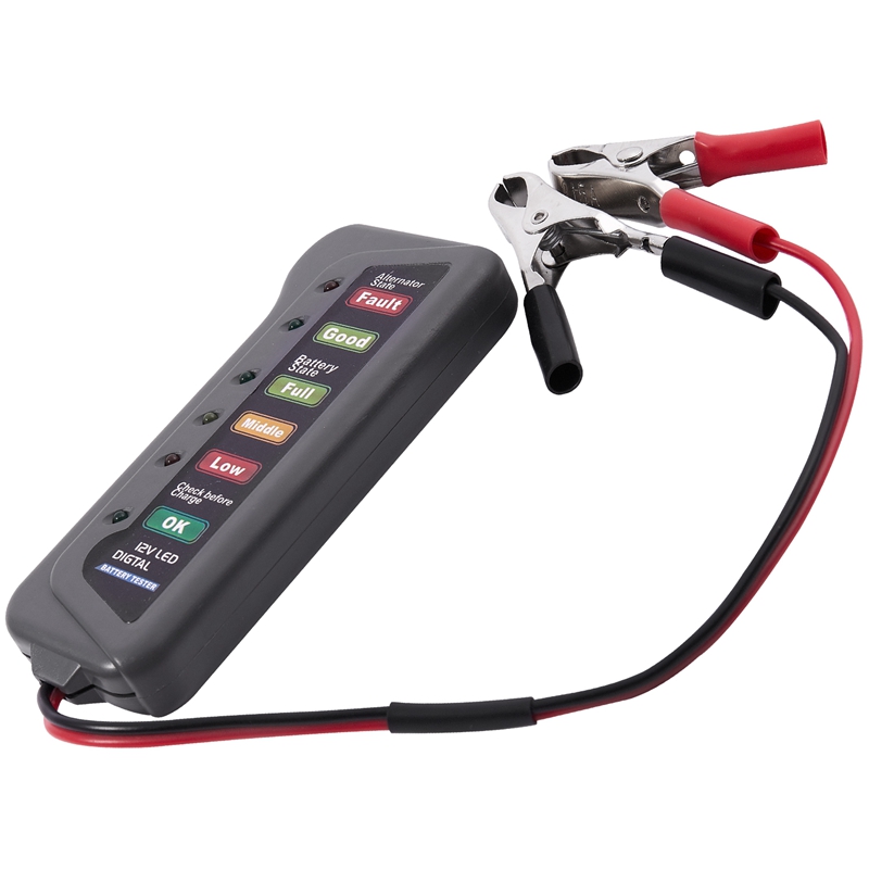 CGEAMDY Batterie- Und Lichtmaschinentester, Autobat Produktbild-Vorschau 6