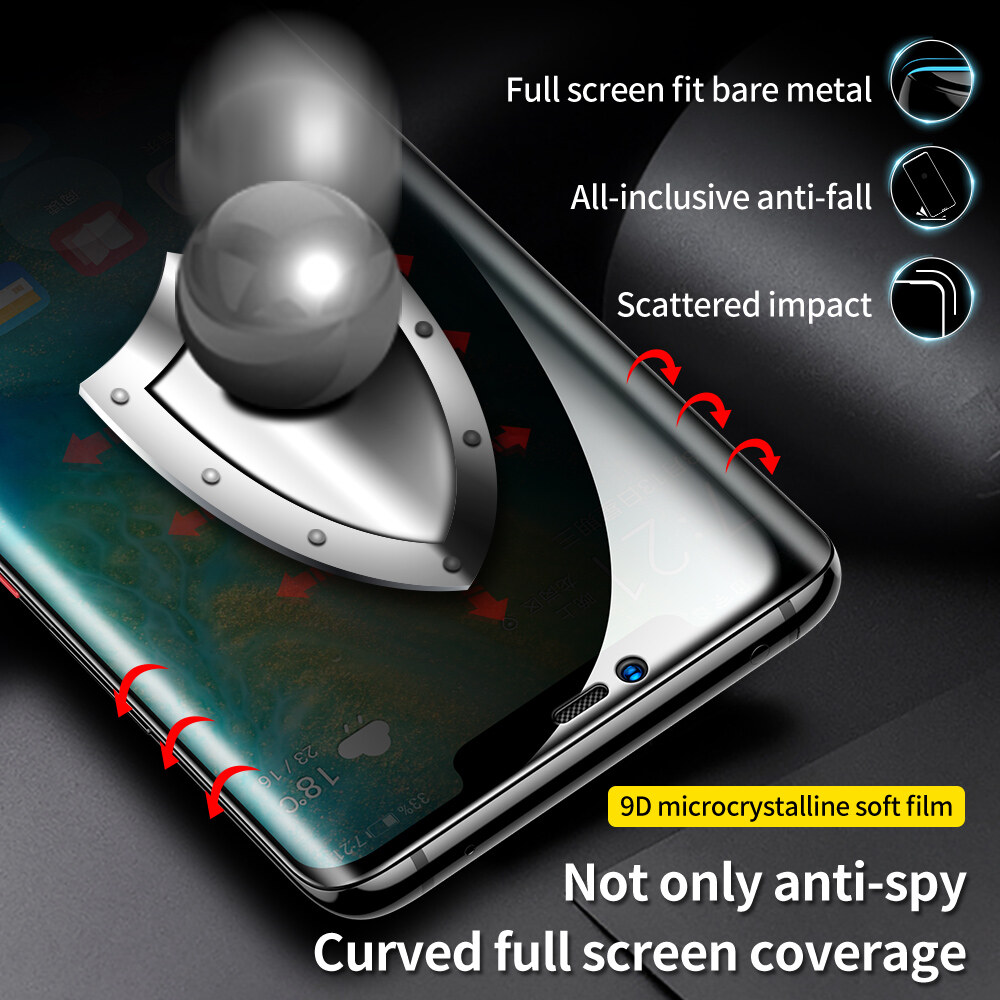 Smartdevil miếng dán màn hình chống nhìn trộm cho Honor Magic 6 Pro Honor Magic 5 Pro Huawei Mate 50 Pro Mate 40 Pro Mate 30 Pro Mate 60 Pro Huawei Pura 70 Ultra P60 Pro P40 Honor 90 bảo hiểm đầy đủ tempered miếng dán film thủy tinh miếng dán film mềm, ch