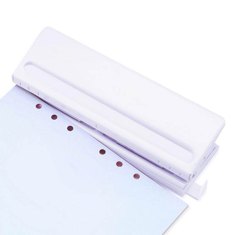 yongzhiliu KW-TRIO 6 Hole Punch Loose-Leaf Puncher Paper Adjustable Stapler