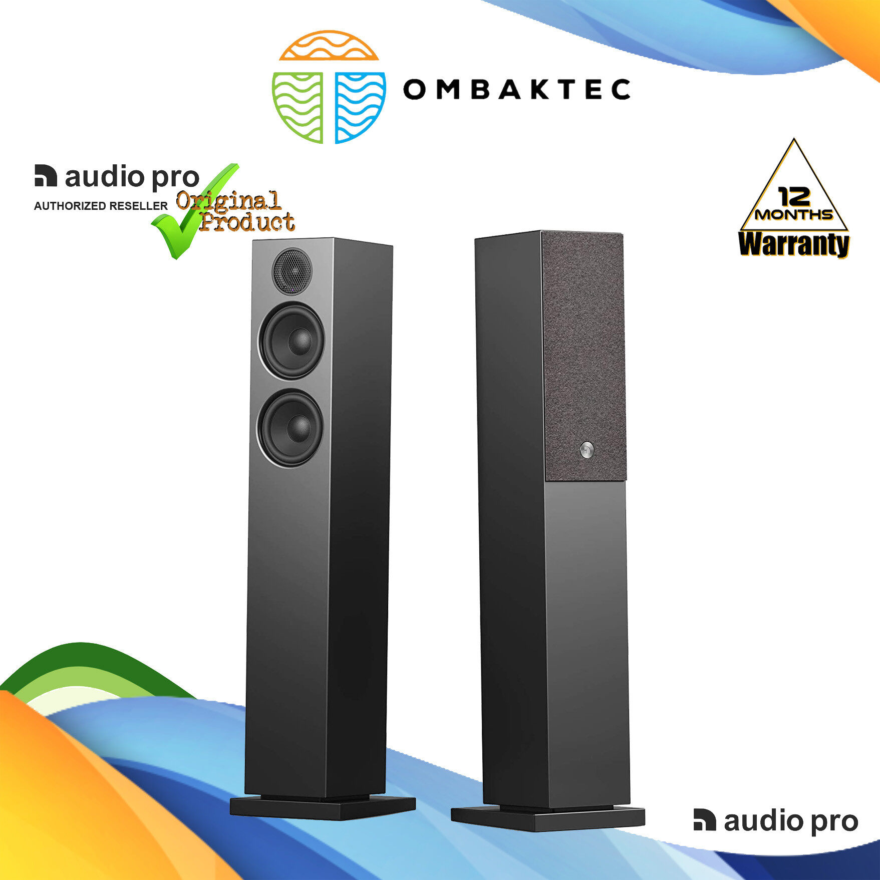 Audio Pro A36 Wireless Home Cinema System MultiRoom Home Theater with