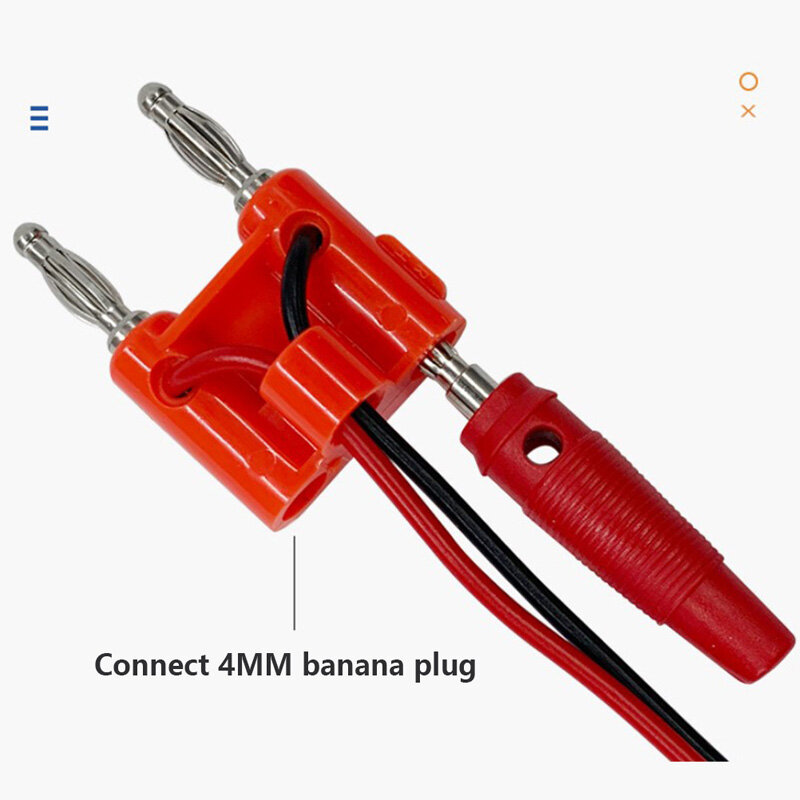 wuyangmin Double Row 4mm Banana Plug Connector Speaker Amplifier Plug Jack Adapter