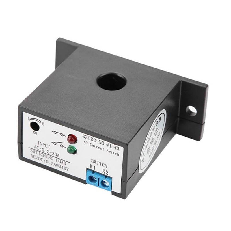 Szc23-no-al-ch 0.2-30a 240v ac current detection alarm module transformer control current sensing switch sensor