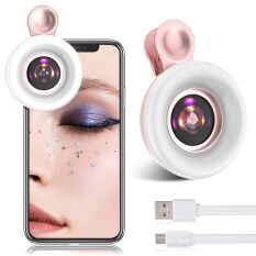 [Giảm giá hấp dẫn] Máy Ảnh HD điện thoại di động ống kính macro 15x có đèn Đèn Flash Kính lọc Led điện thoại thông minh chụp ảnh tự sướng trực tiếp