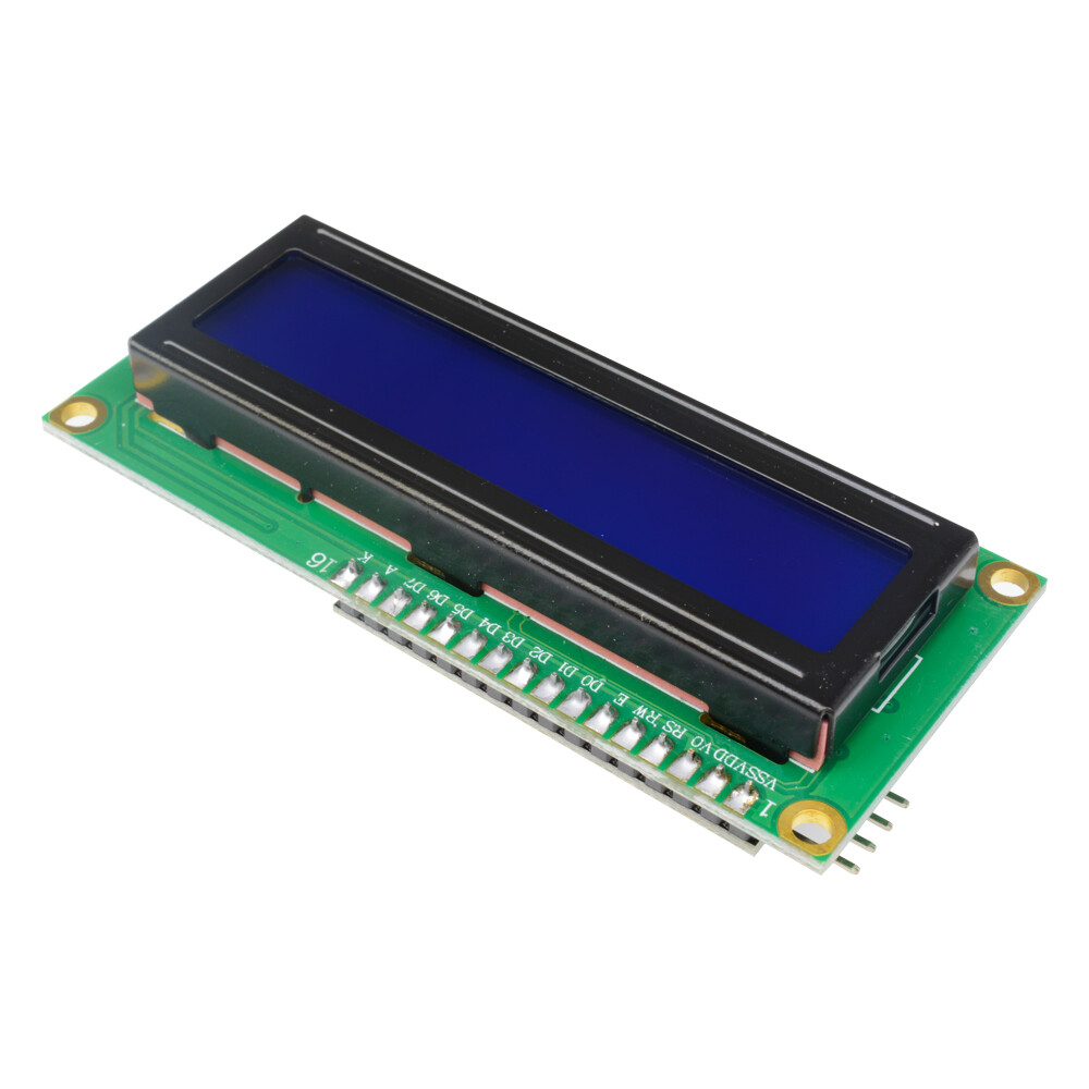 SeasBoat Yellow / Blue 1602 16X2 Character LCD Display IIC/I2C/TWI/SP​​I Serial Interface Module
