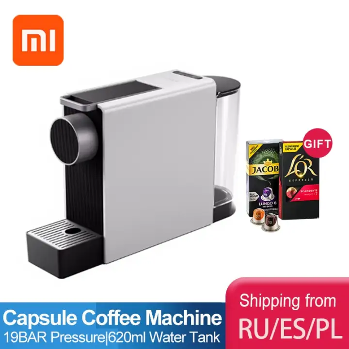 Xiaomi Mijia Coffee Machine Capsule Espresso Machine Pod Coffee Maker Dolce Gusto Nespresso Powder Multiple Capsule Lazada Singapore