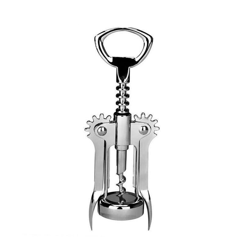 Stainless Steel Wing Style Red Wine Corkscrew Bottle Pull Opener Wine Cork Tool