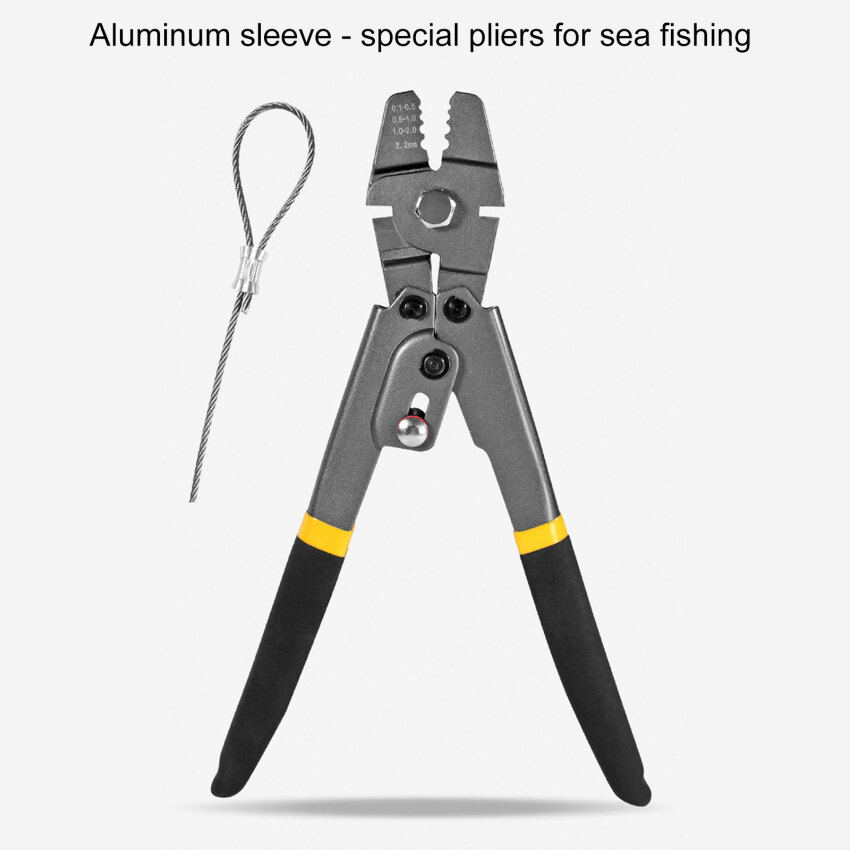 Wire Rope Crimping Tool Figure 8 Aluminum Sleeve Pliers Pliers For Cutting Wire Crimping Figure 8 Wire Rope Crimping Tool Pliers