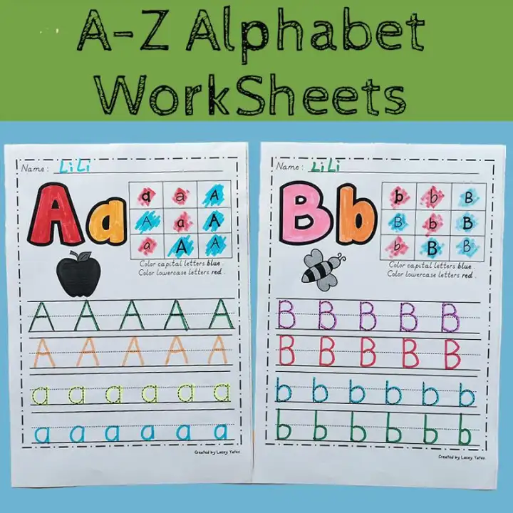 Alphabet Practice Worksheets 26 Letters From A To Z Practice Passages Activities Preschool Early Learning English Homework Workbook Coloring Books For Kids Games Gifts Lazada Ph