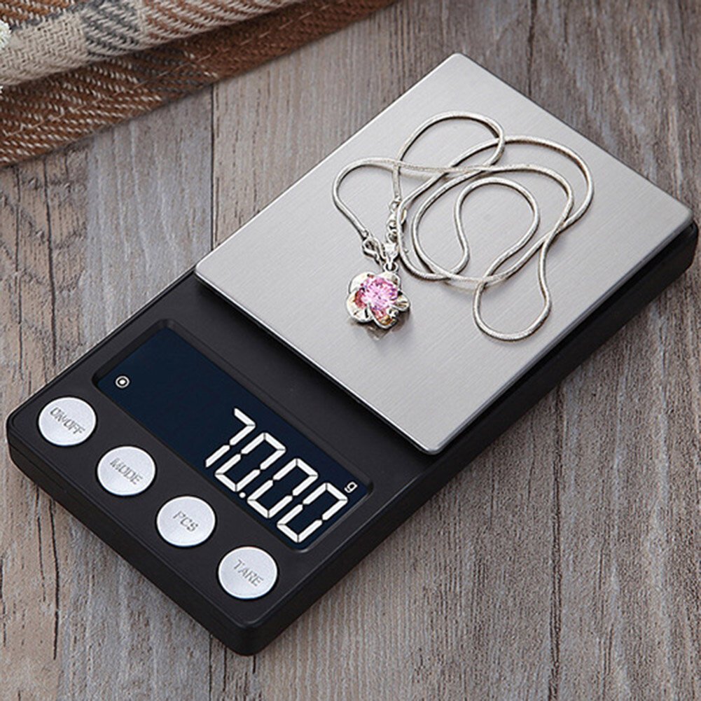 {Giảm 5% 2 cái} Cân Trang Sức Điện Tử, Cân Trọng Lượng Cân Bằng Kỹ Thuật Số Chính Xác Mini 0.01G