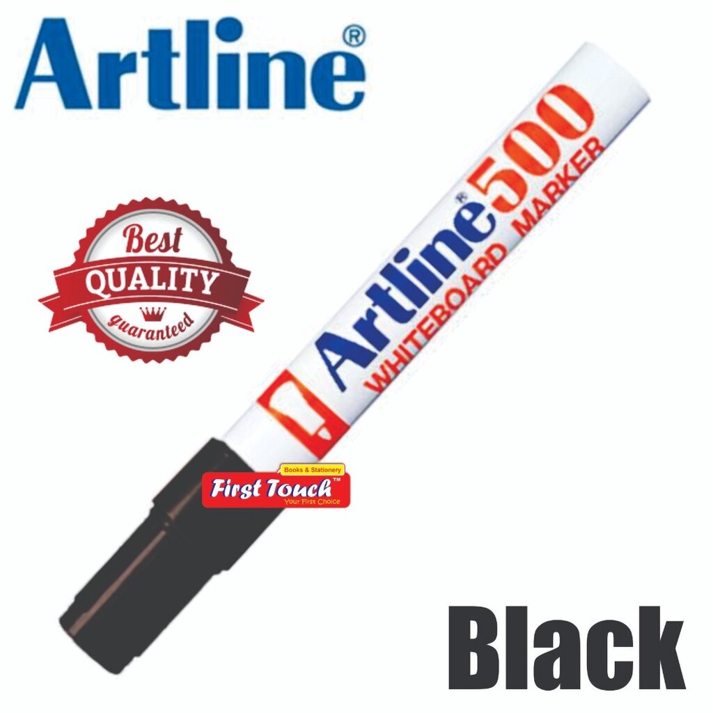 ARTLINE Whiteboard Marker Pen 500 509A White Board Marker Black Blue