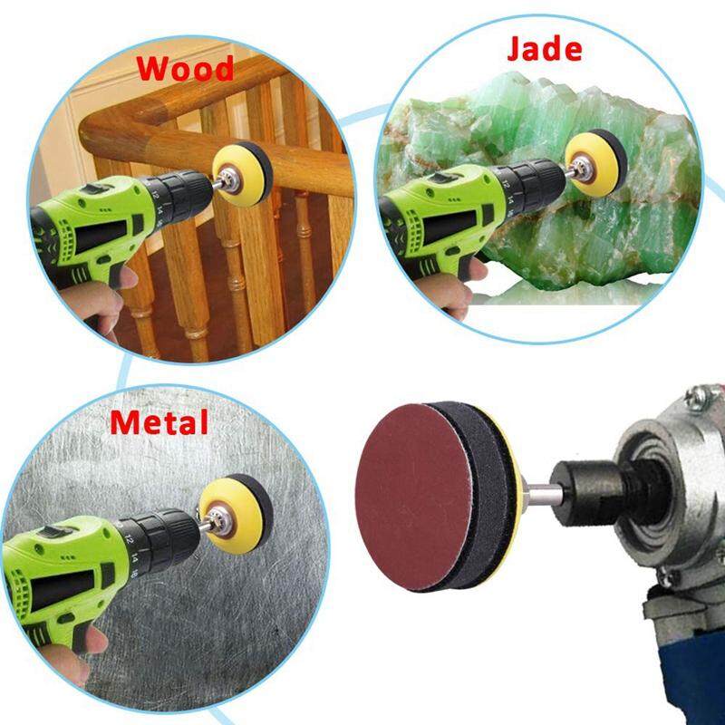 upain Sandpaper Sheets 200 Pieces 2inch Sanding Discs Pads 80 180 240 320 400 600 800 1000 2000 3000 Grits Sanding Paper Set for Drill Grinder Wood with 1//4 Backing Pad and Soft Foam Buffing Pad