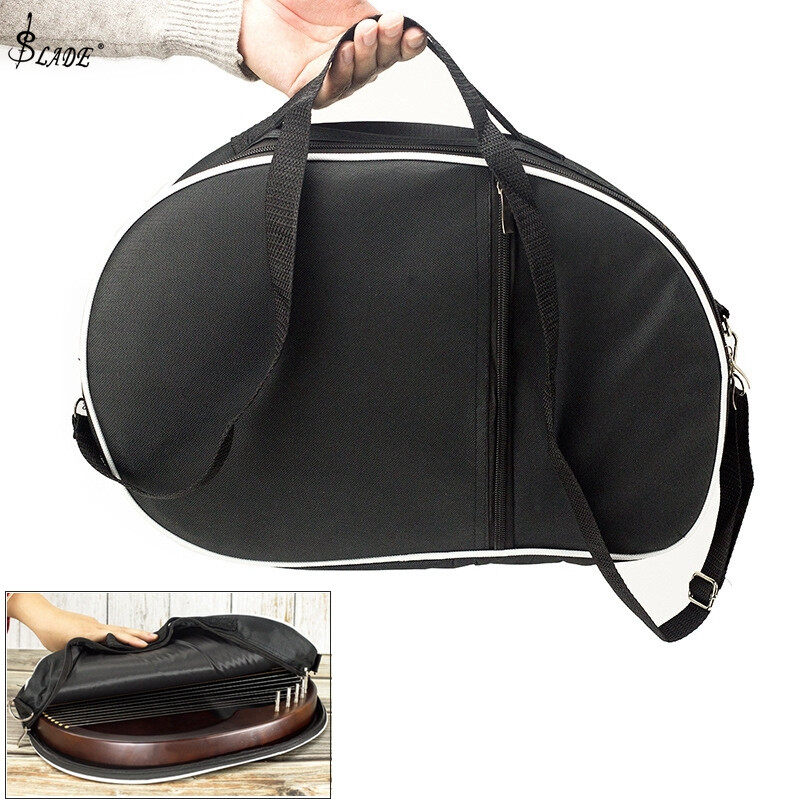 SLADE 10 / 16 / 19 String Lyre Harp Storage Bag Waterproof Dustproof Canvas Handbags Musical Instrument Carry Bag