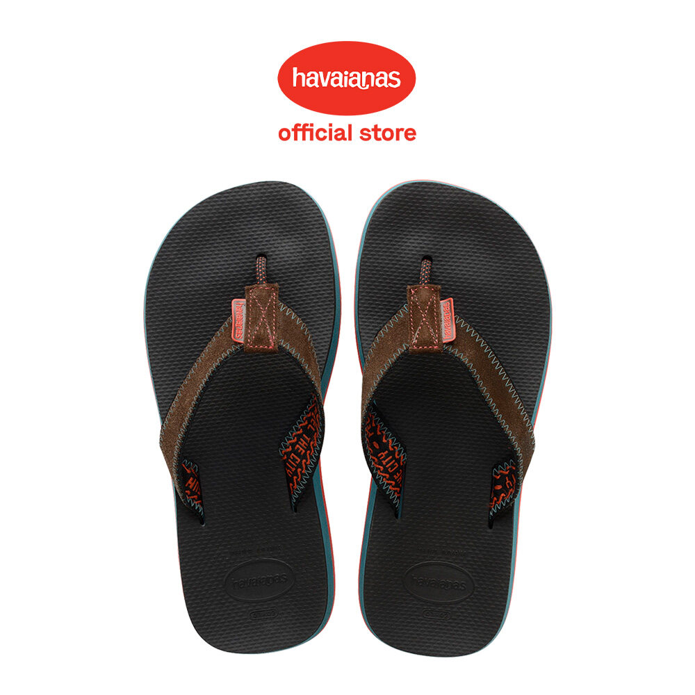 Havaianas Men Urban Fusion Flip Flops Black Lazada