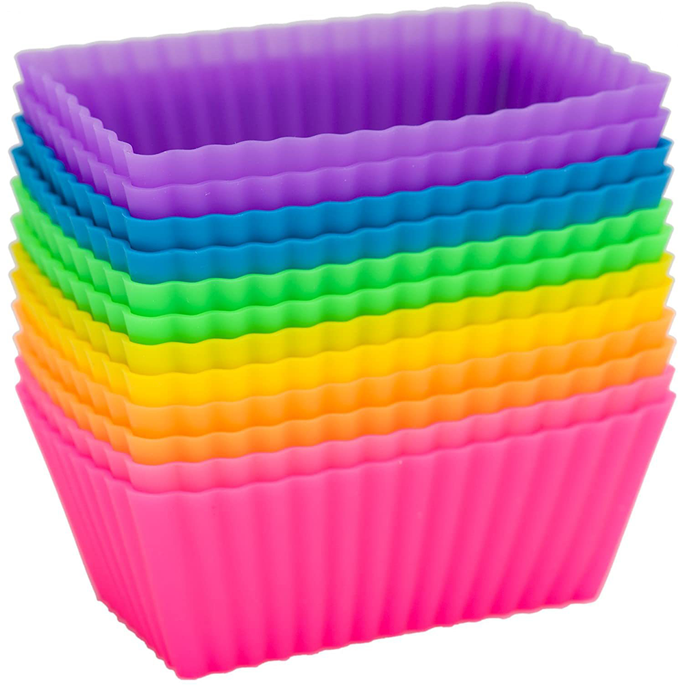 Bakeware Liner Muffin Mould Soft Form Cupcake Baking Mold Silicone Cake