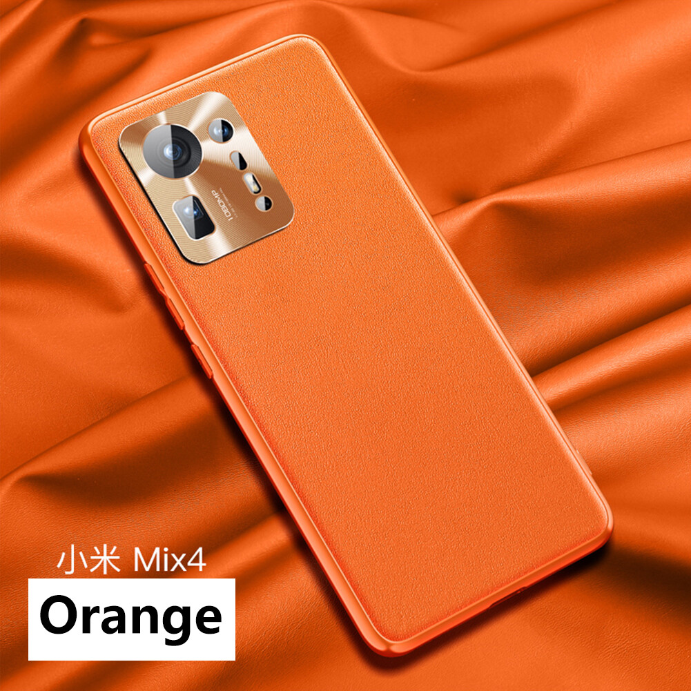 Leather case for xiaomi mi mix 4 case shockproof back cover bumper for mi mix 4 hard pc mobile phone case for mimix 4 capa case
