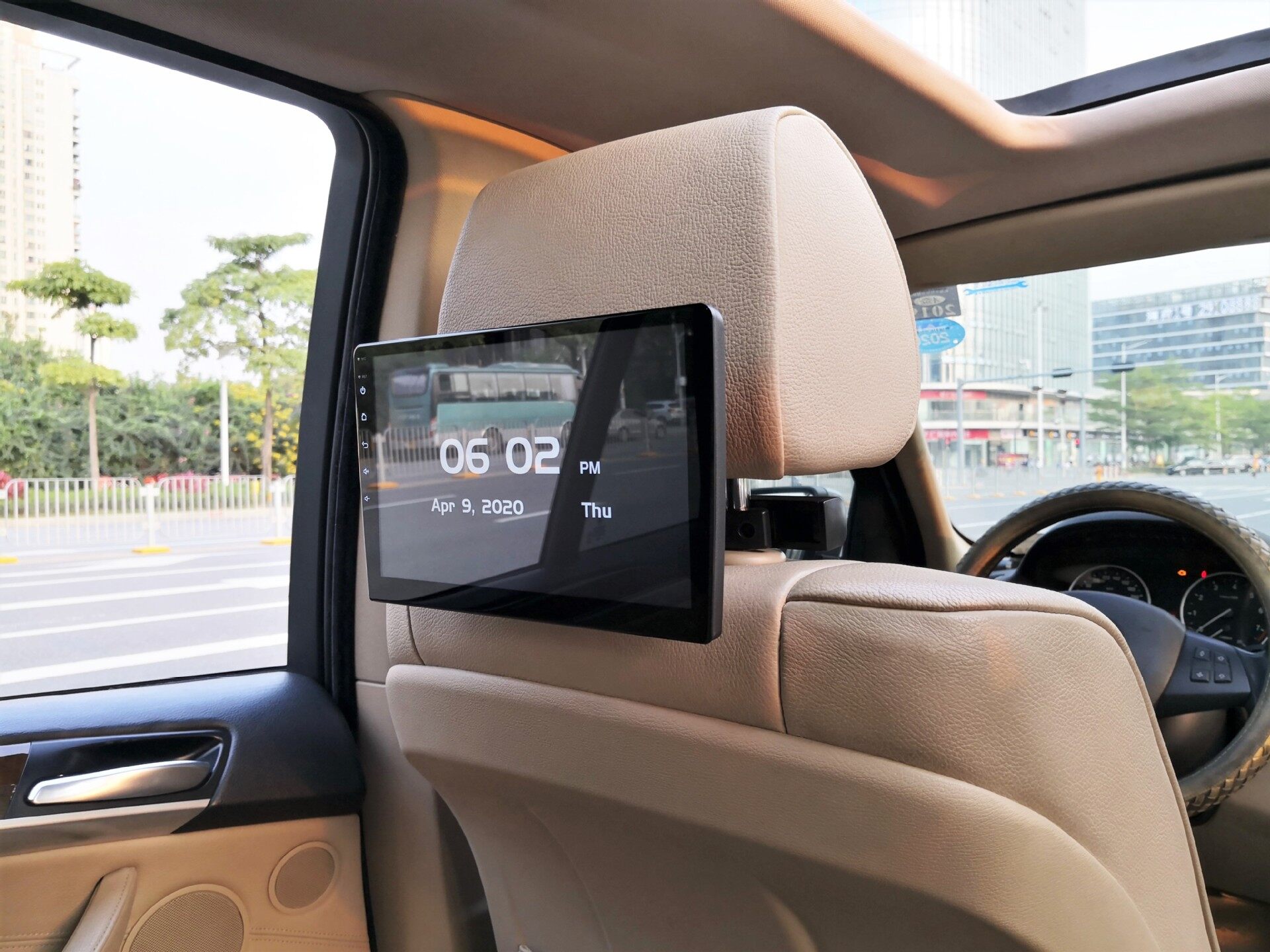 mirror for car without headrest
