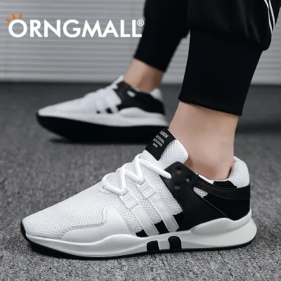 ORNGMALL Men's Sport Light Weight Flexible Athletic Gym Running Shoes Jogging Sneakers Casual Walking Shoes Men (2)