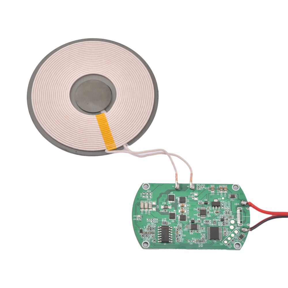 Aideepen 25mm High Power Long Distance Wireless Inductive Coil Modules Wireless Charging Coil Wireless Transmitter Coil Wireless Charging Power Supply Module