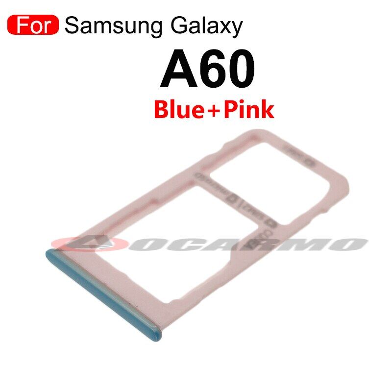 For Suitable For Samsung Galaxy A60 A6060 SIM Card Socket Slot Sim Tray Reader Holder Replacement Parts