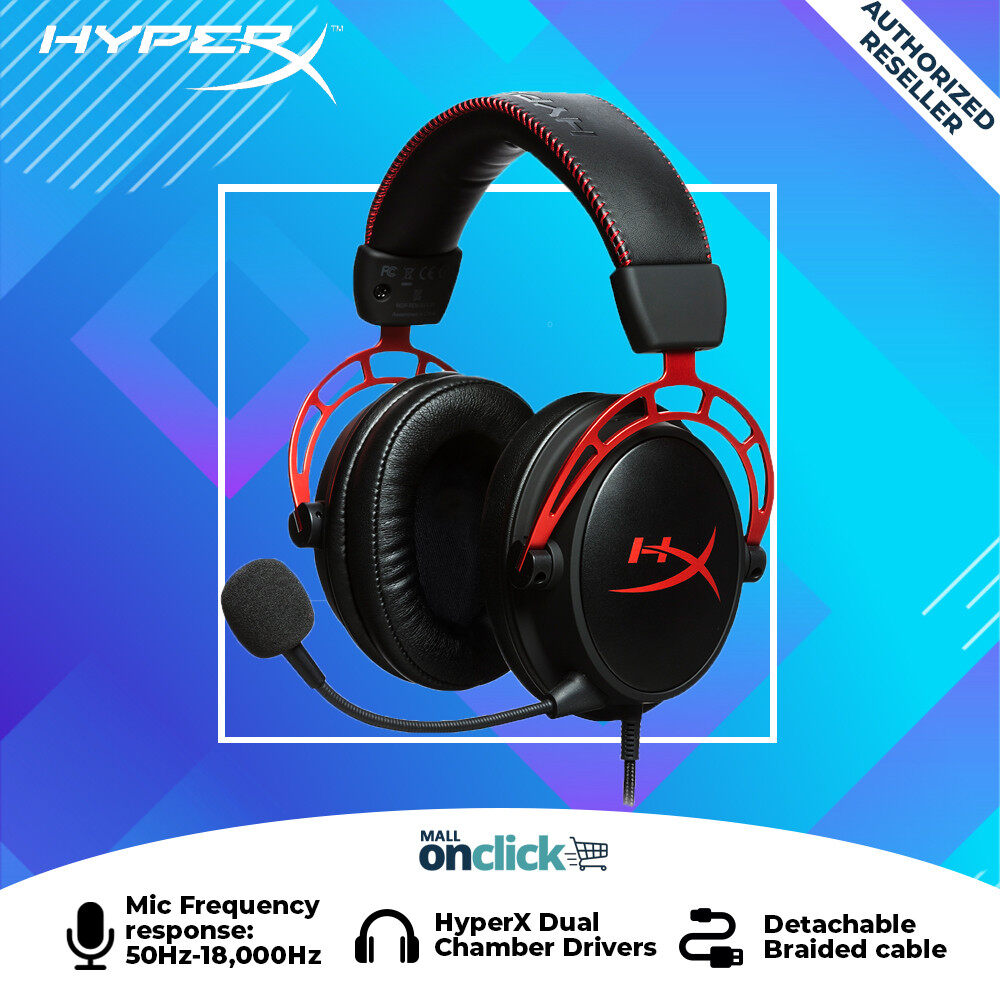Hyperx Cloud Alpha Pro Gaming Headset Hx Hsca Rd As Lazada