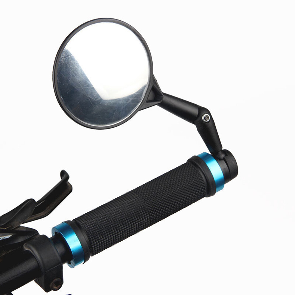 1 Cái Xe Đạp Handlebar End Mirrors 360 Xoay Xe Đạp Side Chiếu Hậu Gương