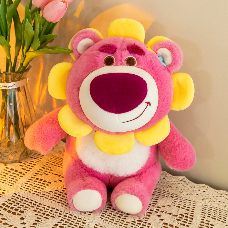 JOYNCLEON Strawberry Bear action figure plush toy strawberry flavored bear claw machine doll doll children's gift