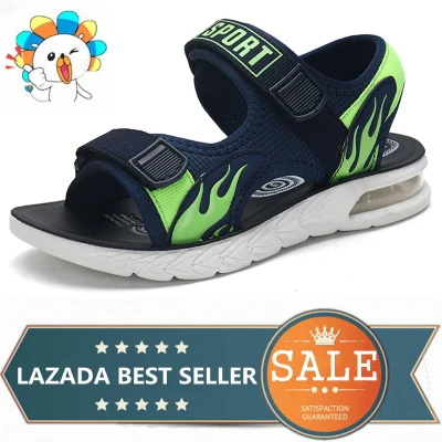 Sandals for Kids Boy 2020 Summer Beach Shoes Velcro Sports Sandals Fashion Flat Sandals Croc Kids Children Sandals