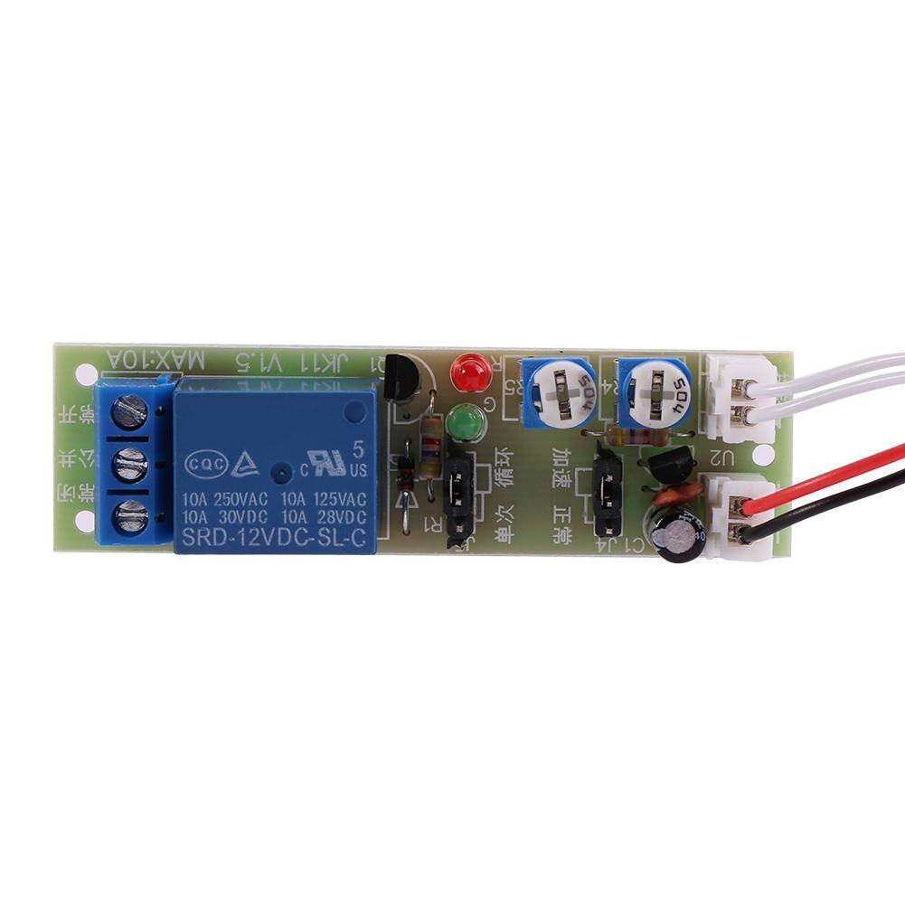 5V/12V/24V Infinite Cycle On Timer Module Off Timer Delay Relay Loop Timing Module Board HFT DC 5V 0-60 minutes adjustable
