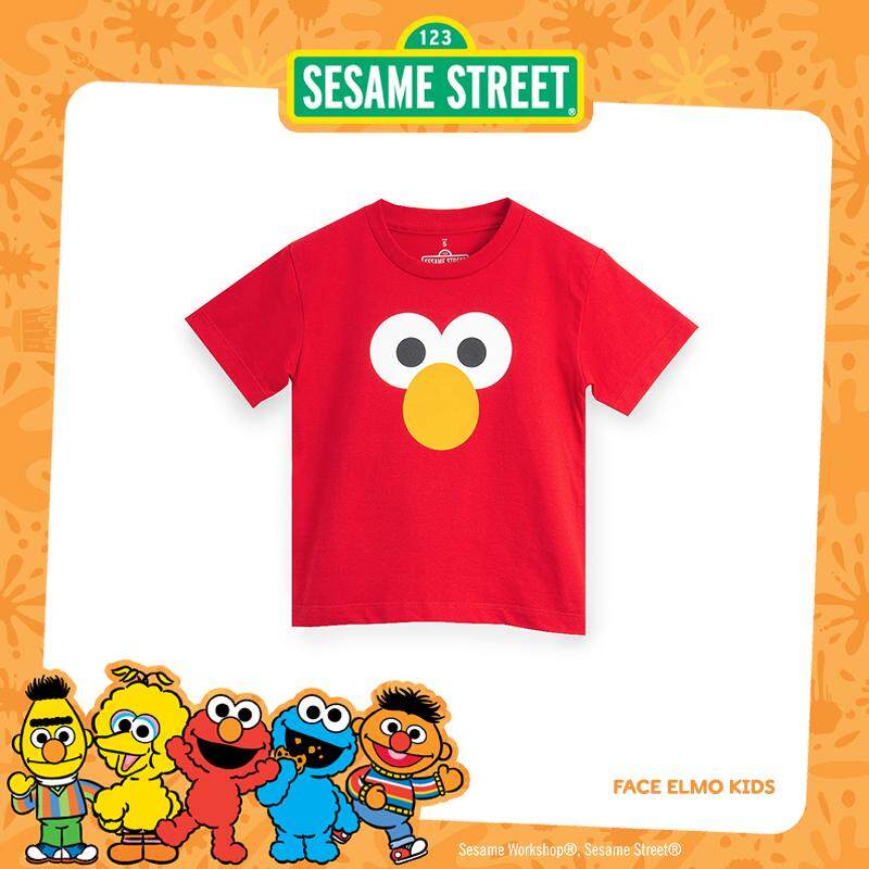 Sesame Street Elmo Face Toddler T-Shirt