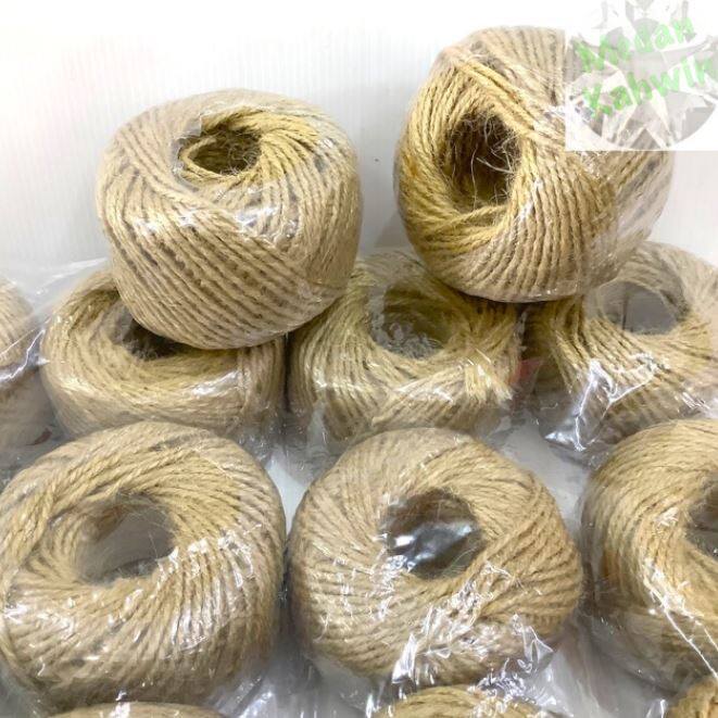 Tali Guni 1mm Twine Jute Rode Gunny 天然优质麻绳 Lazada