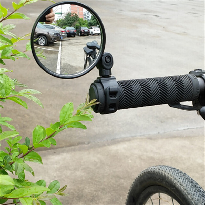 1pc Universal Bicycle Rearview Mirror Rotatable and Adjustable Rearview Mirror Suitable for Road and Mountain Bikes Wide-angle Bicycle Accessories