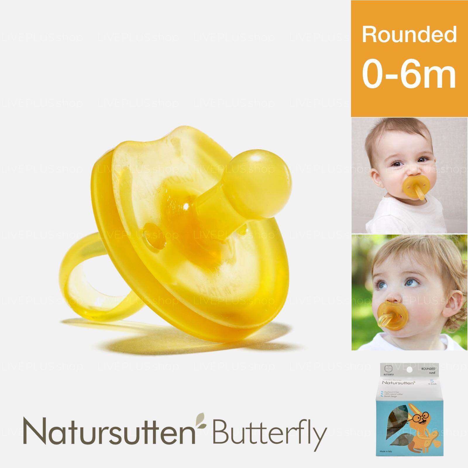 Natursutten Original Orthodontic 100/% natural baby /& infant pacifier